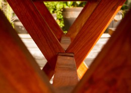 outdoor table joinery